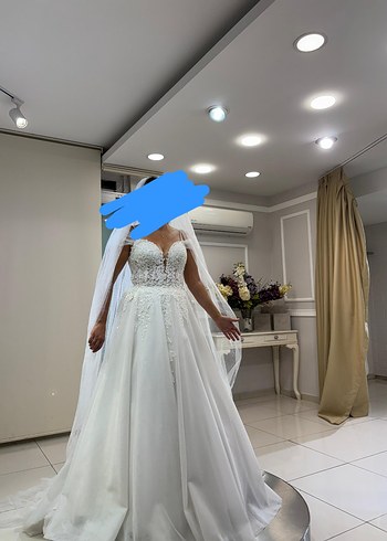 Modern Klasik Straplez A Kesim Gelinlik