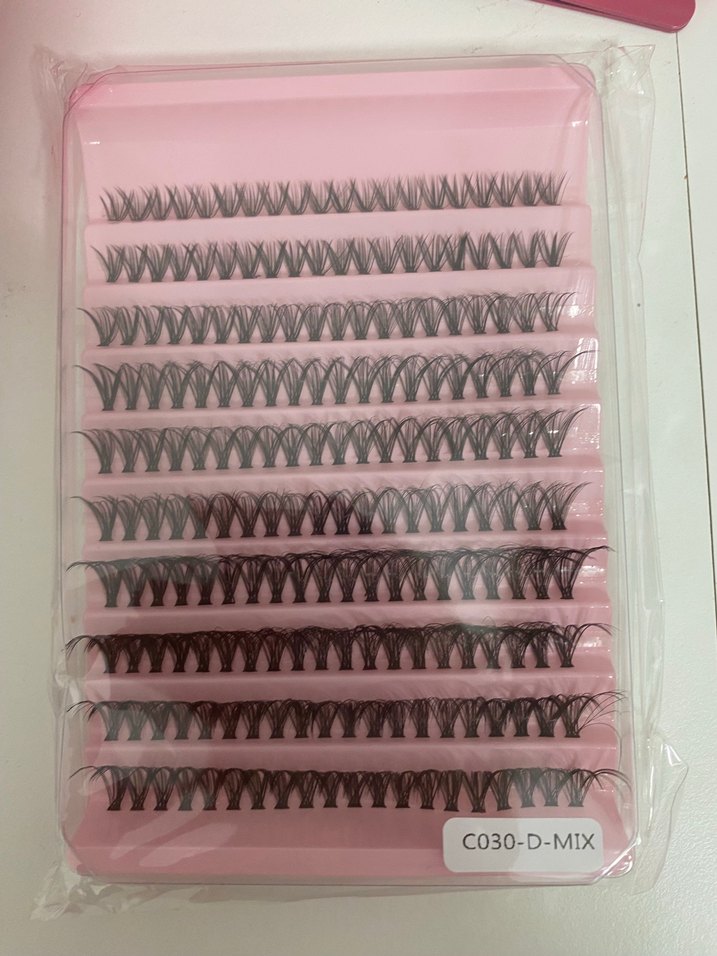 Pembe Pastel Takma Kirpik Seti - Görsel 3