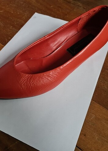 39 Beden kırmızı topuklu ayakkabı 