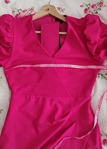 Koton Fuşya elbise 