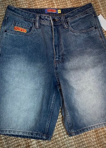 Diğer Ozel Tasarim Y2k Skate Denim Sort
