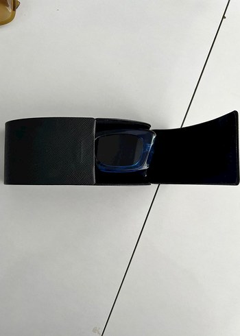 Şeffaf Mavi Kadın Güneş Gözlüğü - Görsel 5