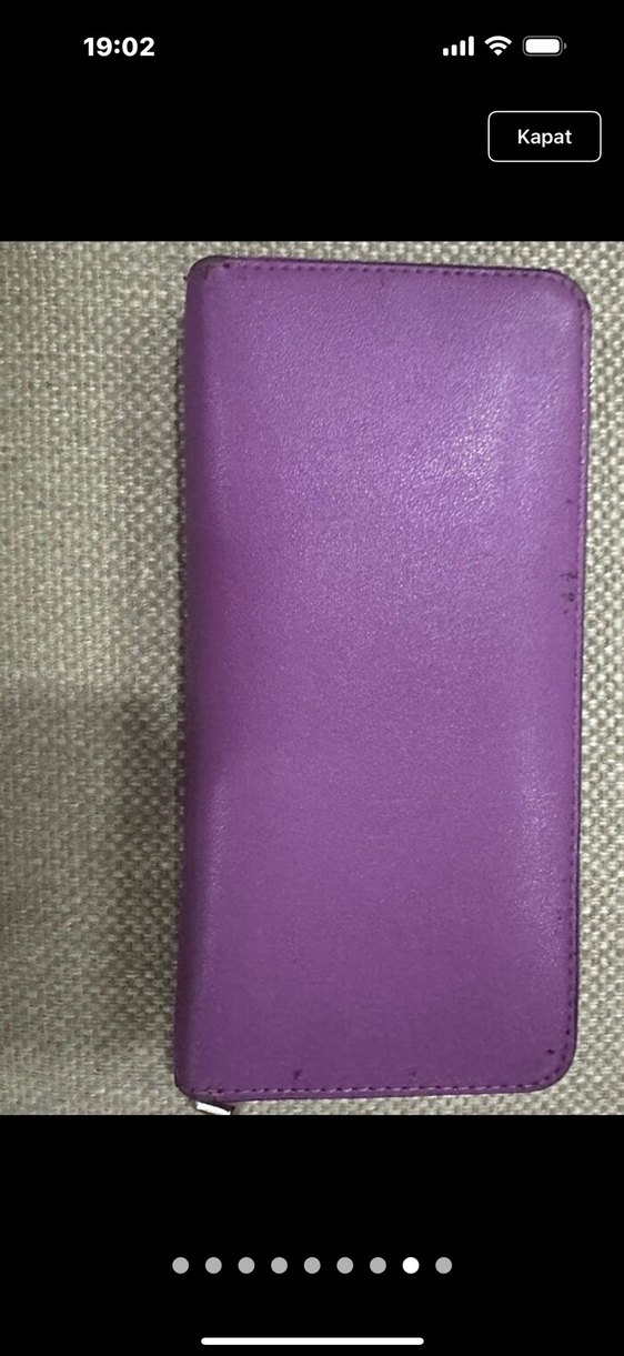 Mor Parlak Calvin Klein Jeans Kadın Cüzdan - Görsel 4