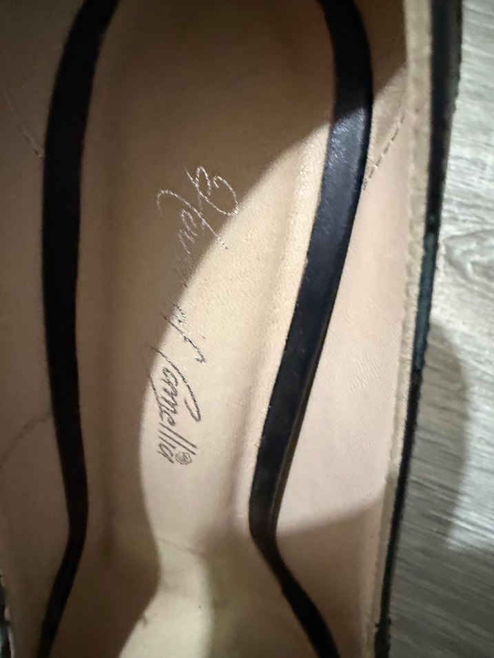 Klasik Siyah Yılan Derisi Desenli Stiletto - Görsel 5