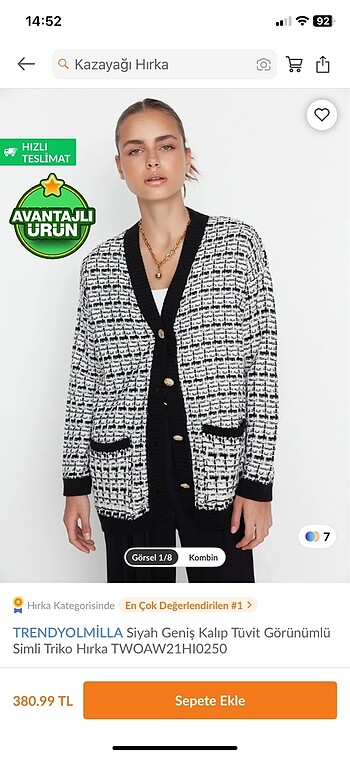 Trendyolmilla hırka