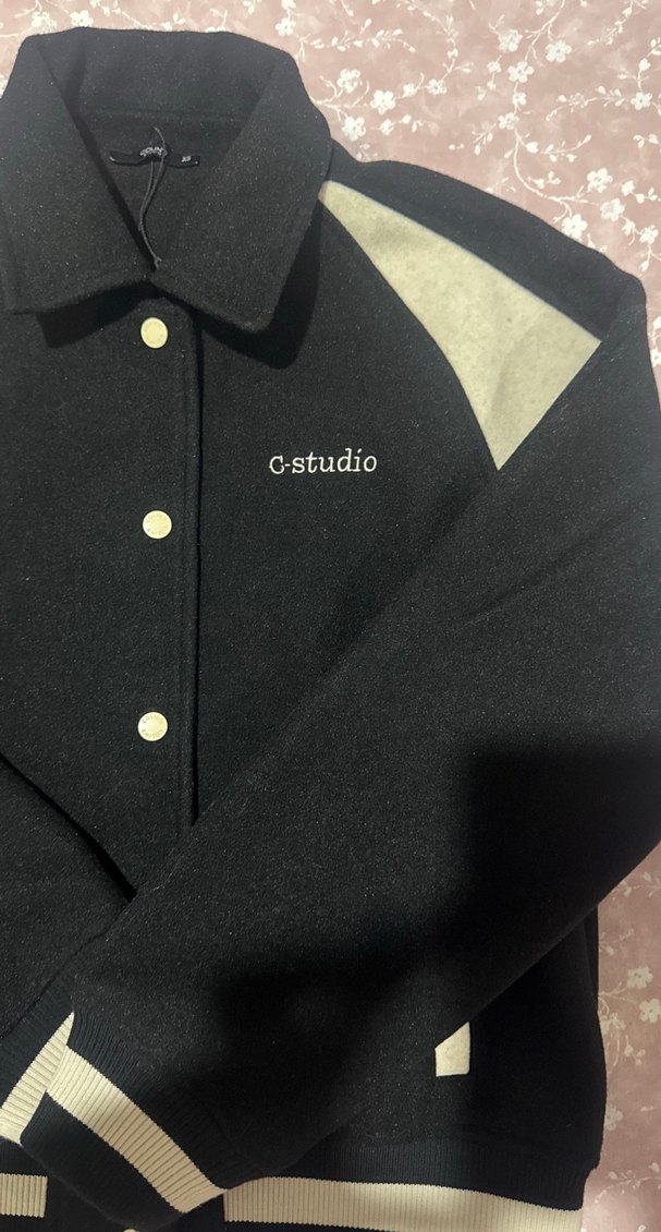 Düğmeli Siyah Süet Kadın Ceket - Görsel 2