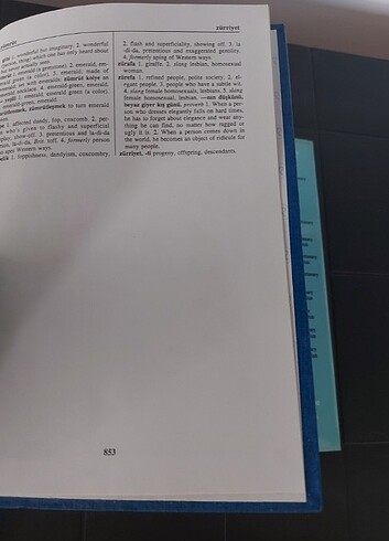 Redhouse İngilizce-Türkçe/ Türkçe-İngilizce Büyük El Sözlüğü - Görsel 5