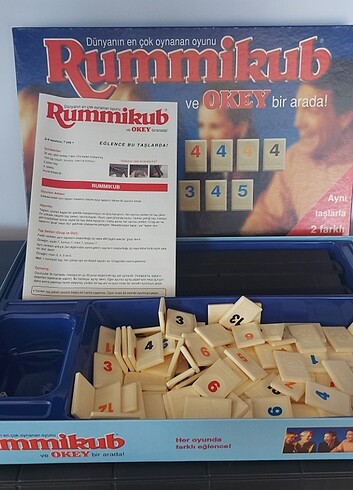 Beden Rummikub ve Okey Bir Arada