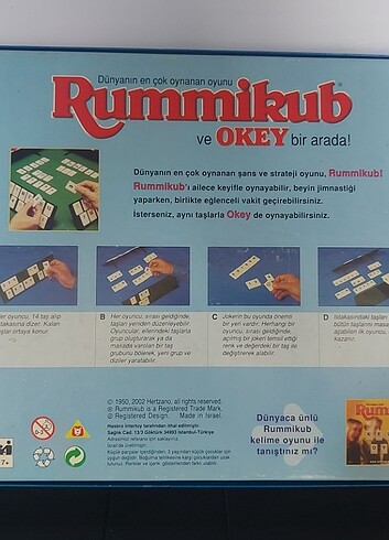 Rummikub ve Okey Bir Arada