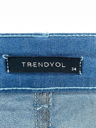 34 Beden mavi Renk Trendyol & Milla Jean / Kot %70 İndirimli.