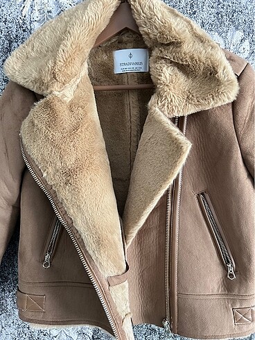 xs Beden Stradivarius Kadın Biker ceket