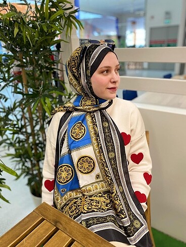  Beden Ipeksi Etnik Desen Şal