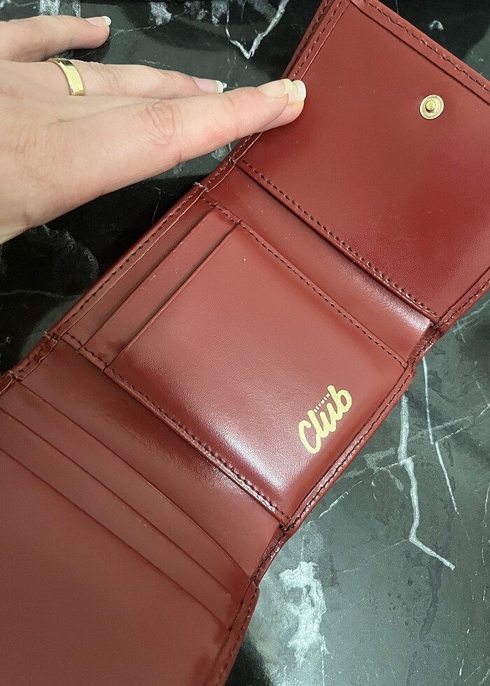 Bordo Beymen Club Cüzdan - Görsel 3