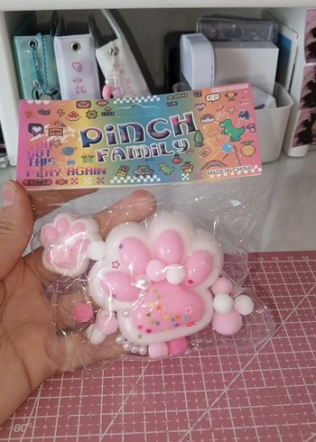 Beden Renk Pembe pinch ikili taba squish
