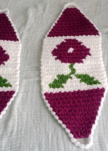 Renkli El Yapımı Banyo Lifleri - Görsel 7