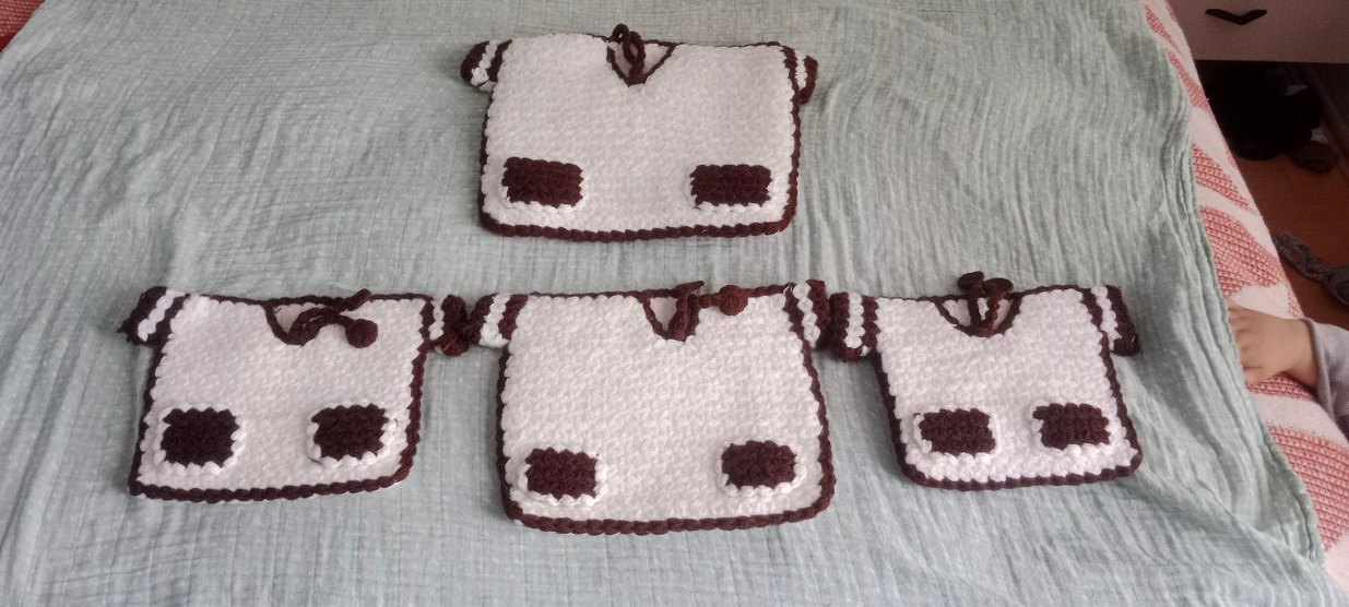 Renkli El Yapımı Banyo Lifleri - Görsel 3