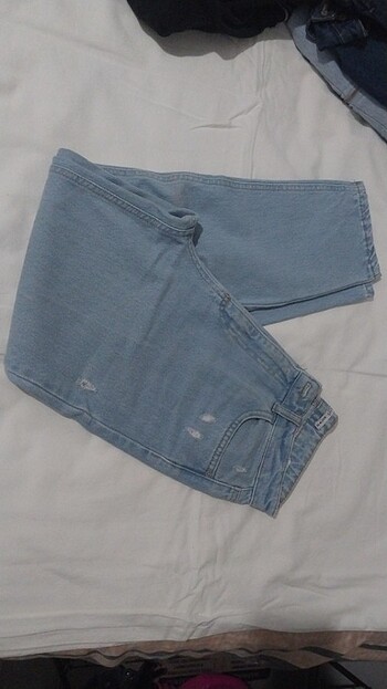 26 Beden mavi Renk Mom jeans