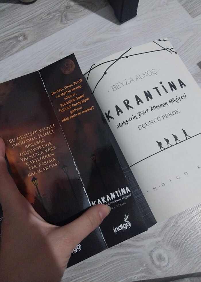 Karantina Beyza Alkoç kitap - Görsel 3