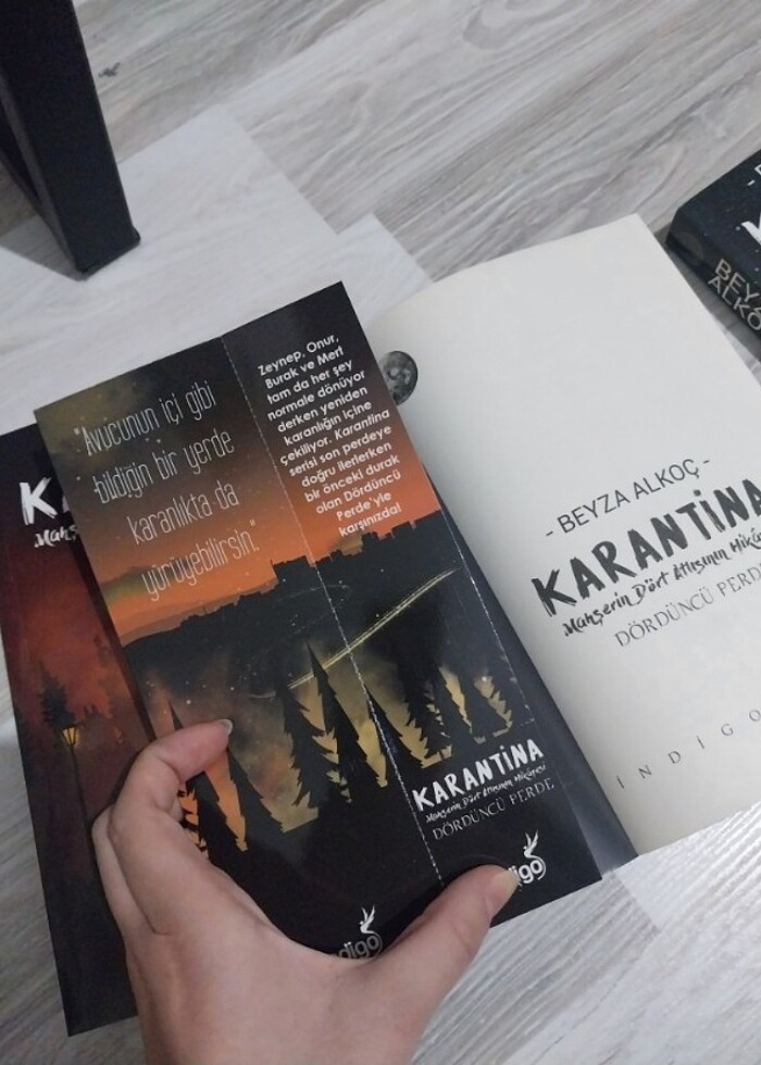 Karantina Beyza Alkoç kitap - Görsel 5