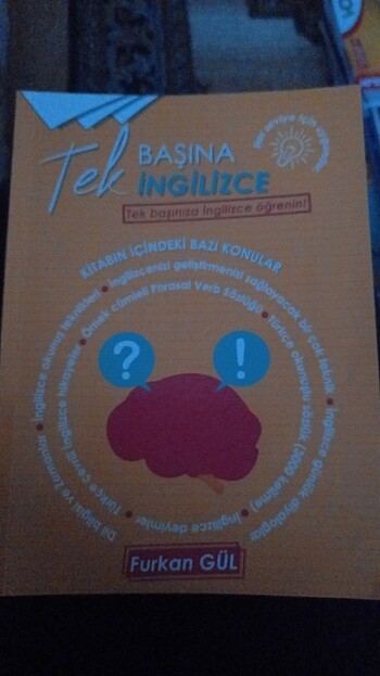 İngilizce kitap