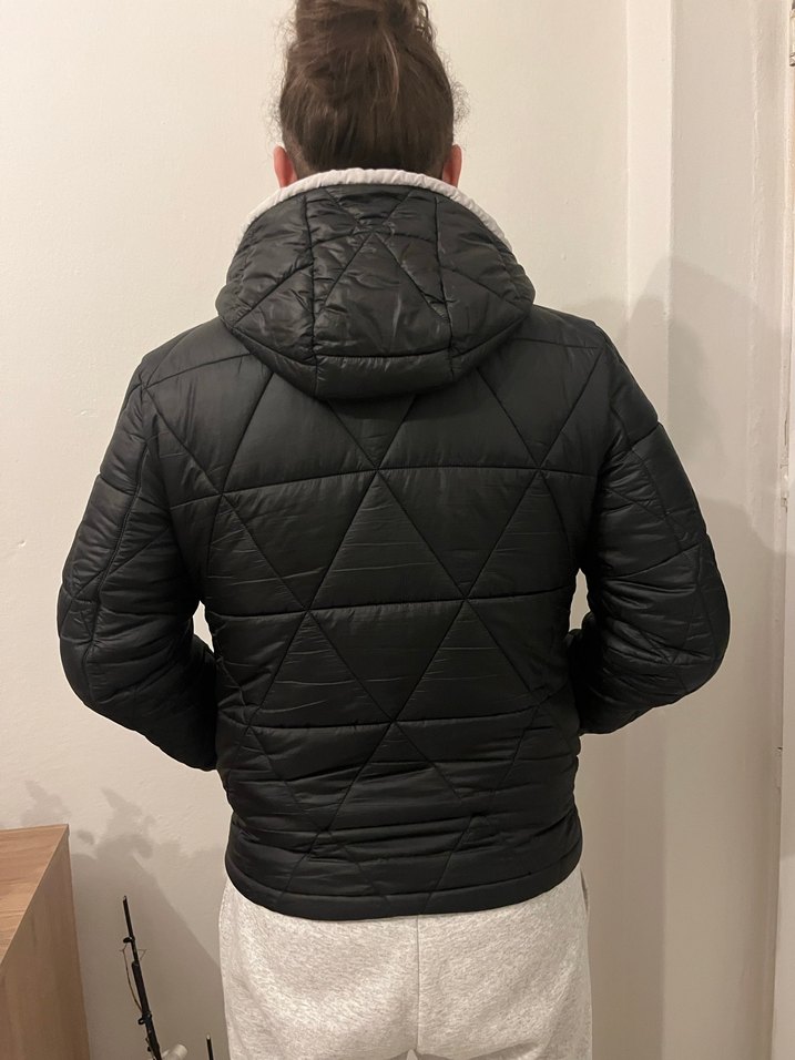 Siyah Fermuarlı Erkek timberland mont - Görsel 2