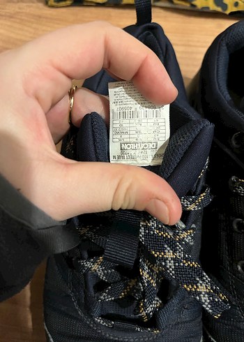 Erkek Lacivert Spor Ayakkabı Bağcıkları - Görsel 3