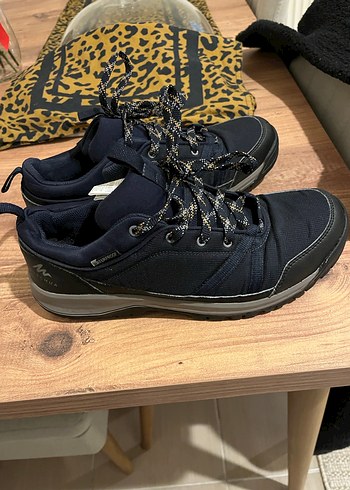 Erkek Lacivert Spor Ayakkabı Bağcıkları - Görsel 5