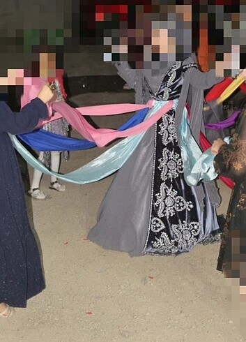 Gökkuşağı henna kemer 
