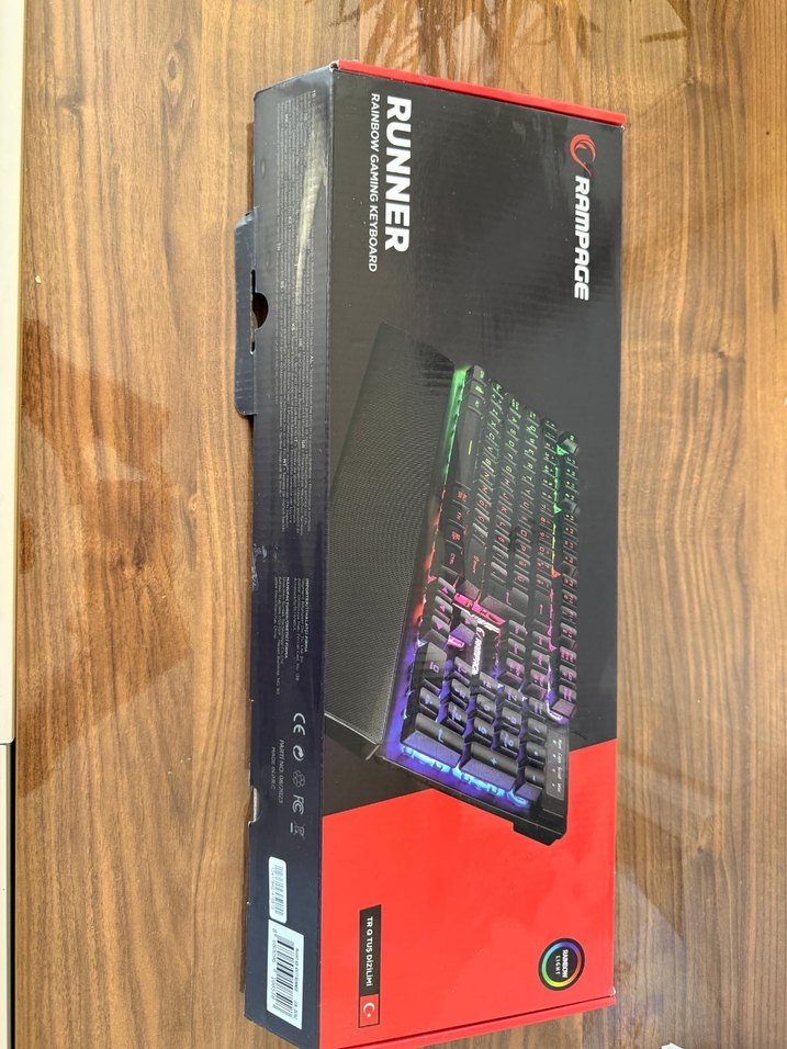 Rampage Kablolu Siyah Klavye - Görsel 2