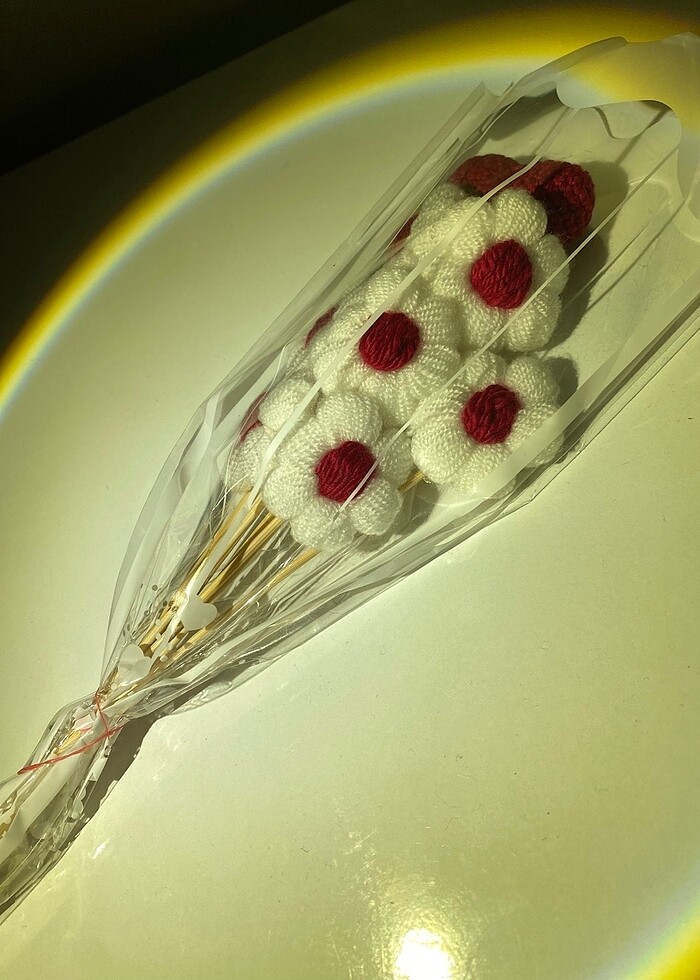 Papatya çiçek buketi - Görsel 3