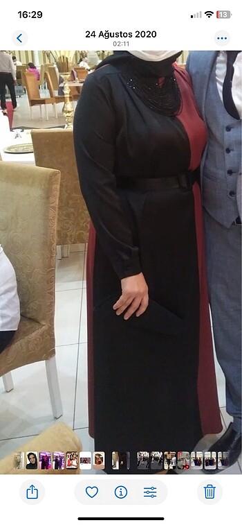 İki renk abiye - Görsel 2