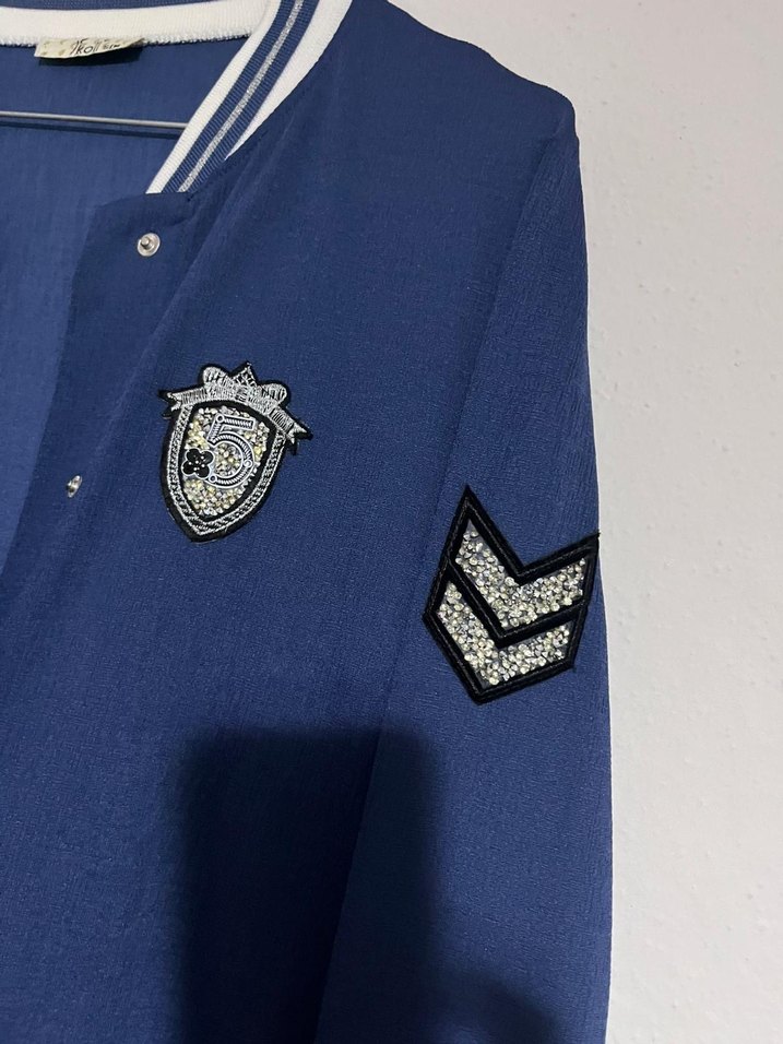 Mavi Parlak Erkek Spor Rozeti - Görsel 3