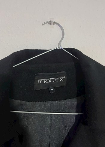 Siyah Uzun Kadın Kaban - Görsel 2