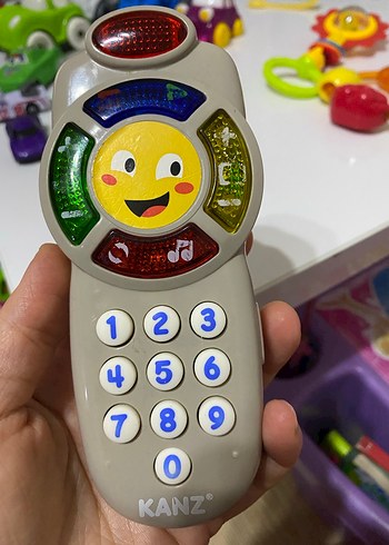 Renkli Eğitici İlk Kumanda Oyuncağı - Görsel 2