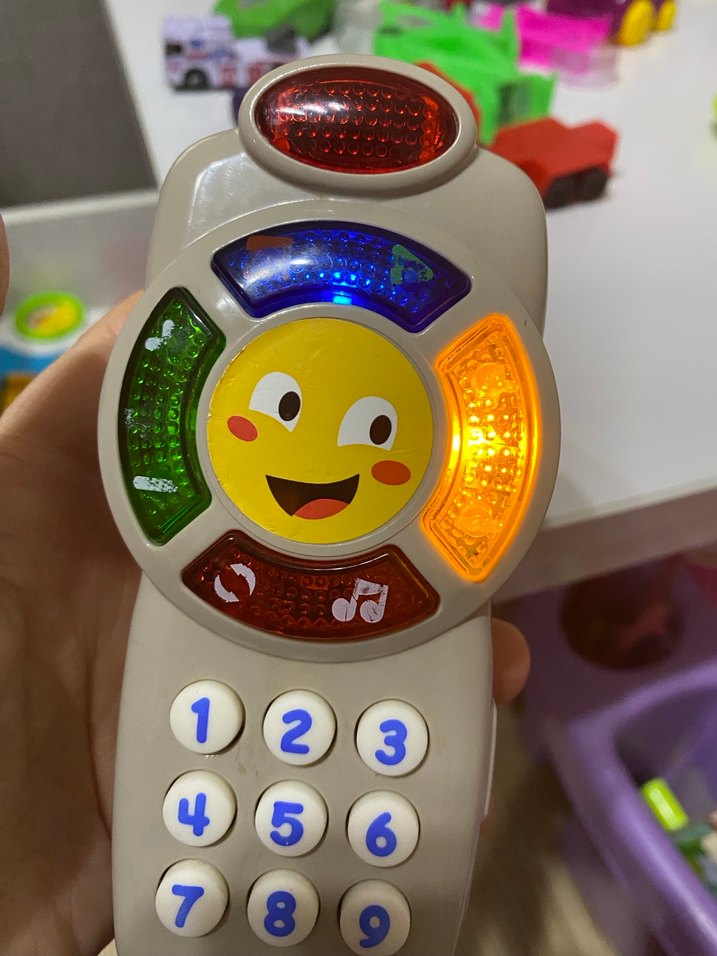 Renkli Eğitici İlk Kumanda Oyuncağı - Görsel 3