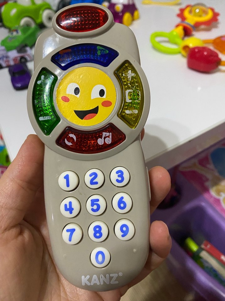 Renkli Eğitici İlk Kumanda Oyuncağı - Görsel 2