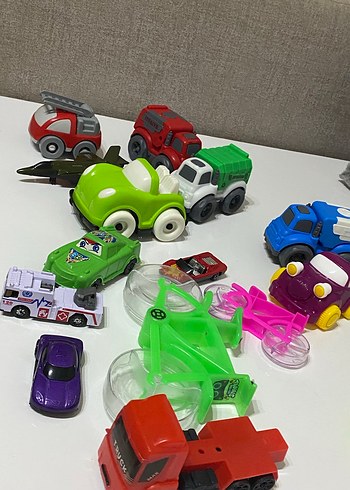 Renkli Mini Oyuncak Arabalar Seti - Görsel 2