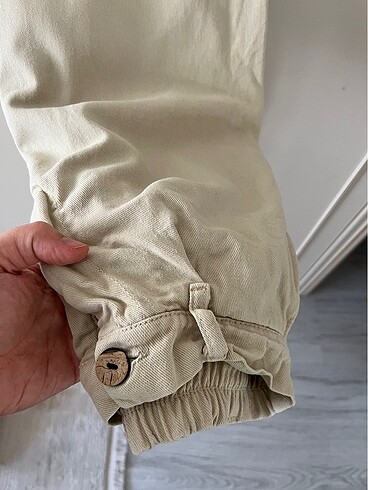 Addax Krem pantolon