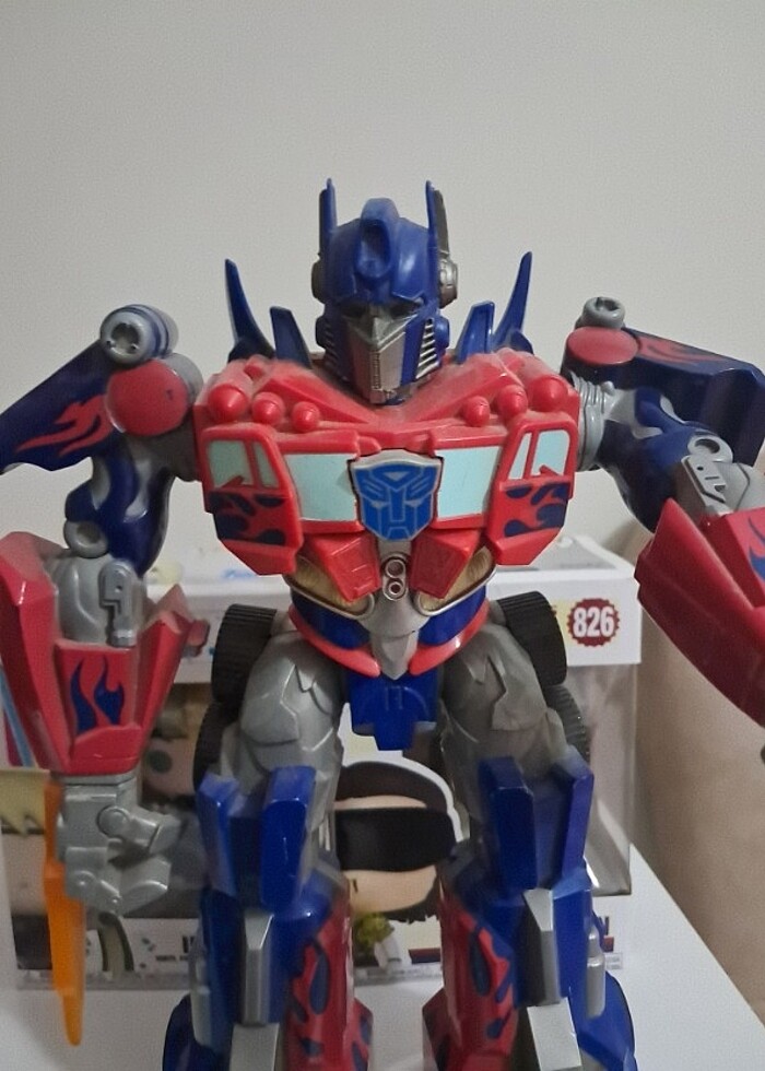 Transformers figür Optimus Prime - Görsel 2
