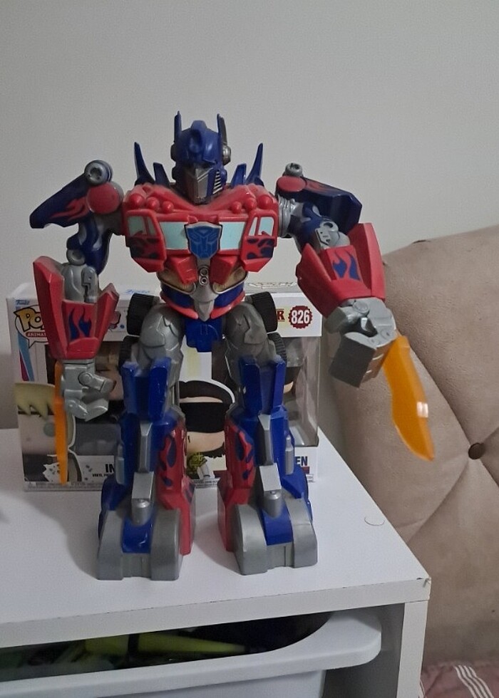Transformers figür Optimus Prime - Görsel 3