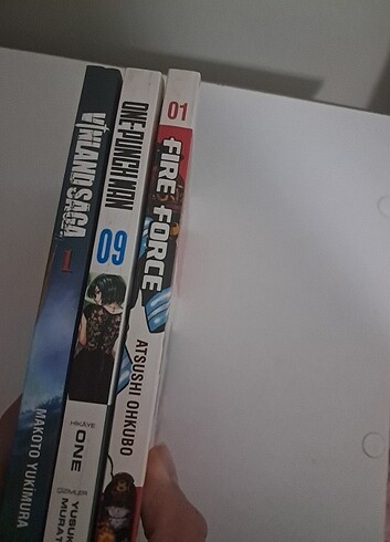 Anime Mangalar Fire Force Opm VINLAND SAGA - Görsel 2