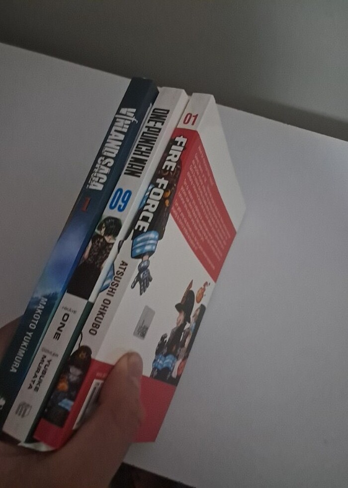 Anime Mangalar Fire Force Opm VINLAND SAGA - Görsel 3