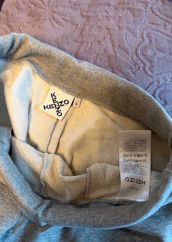 Gri Baskılı bağcıklı kadın Eşofman Altı - Görsel 3