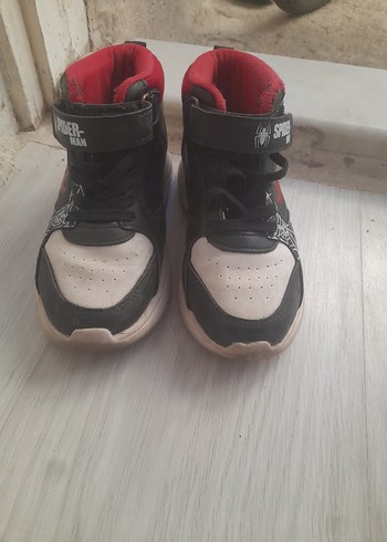 Kırmızı Örümcek Adam Desenli Erkek Çocuk Spor Ayakkabı - Görsel 6