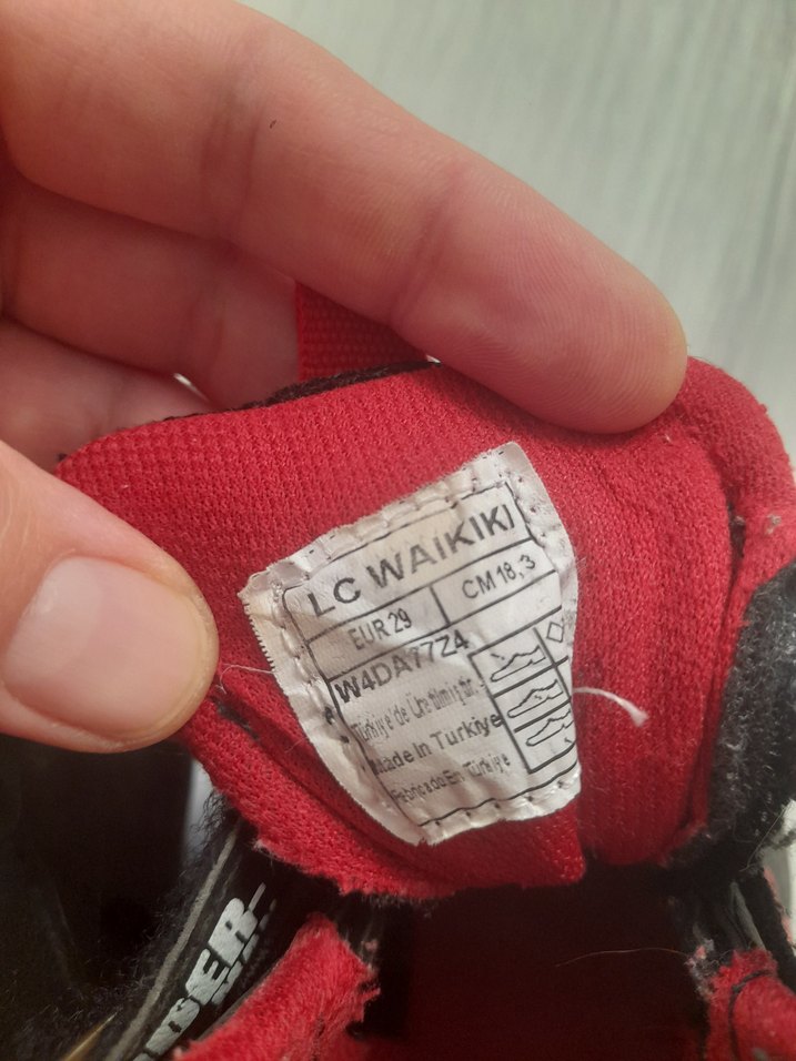 Kırmızı Örümcek Adam Desenli Erkek Çocuk Spor Ayakkabı - Görsel 5