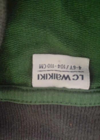 Erkek Çocuk Yeşil Spor Ceket - Görsel 4