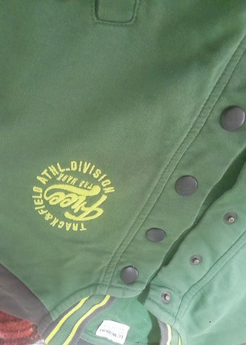 Erkek Çocuk Yeşil Spor Ceket - Görsel 3