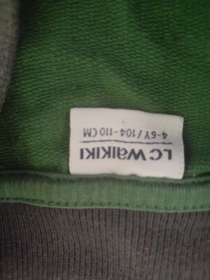 Erkek Çocuk Yeşil Spor Ceket - Görsel 4