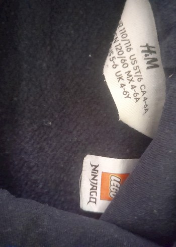 lacivert erkek çocuk Baskılı kapşonlu Sweatshirt - Görsel 4