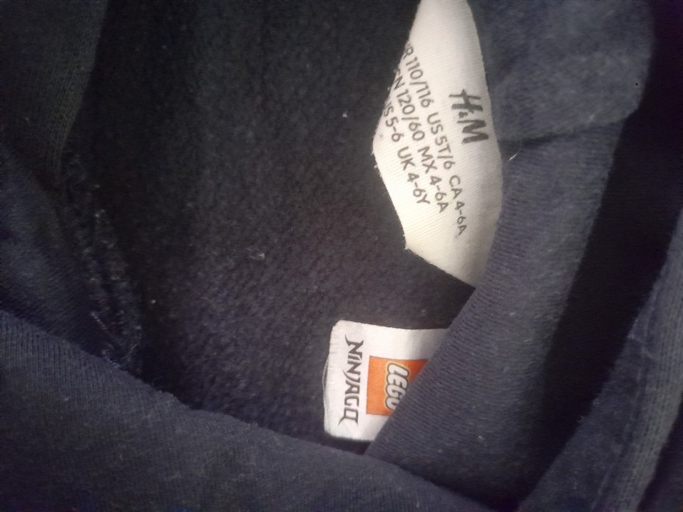 lacivert erkek çocuk Baskılı kapşonlu Sweatshirt - Görsel 4